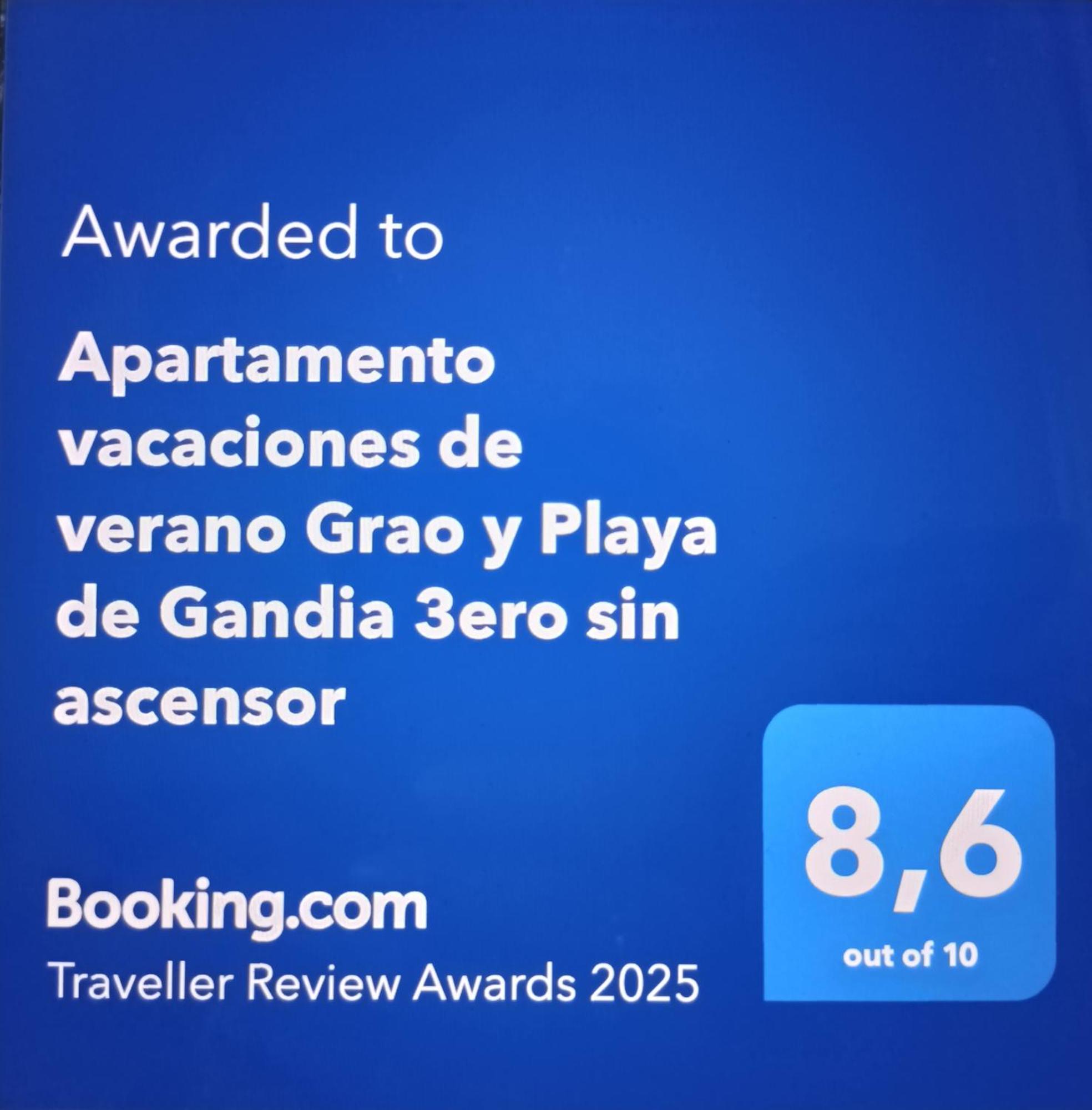 Daoiz, Vivienda Vacacional Para Familias Y Mayores De 25 Anos En El Grao De Gandia 3Ro Sin Ascensor Playa de Gandia ภายนอก รูปภาพ